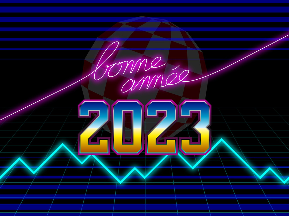 Bonne année 2023 "1983"