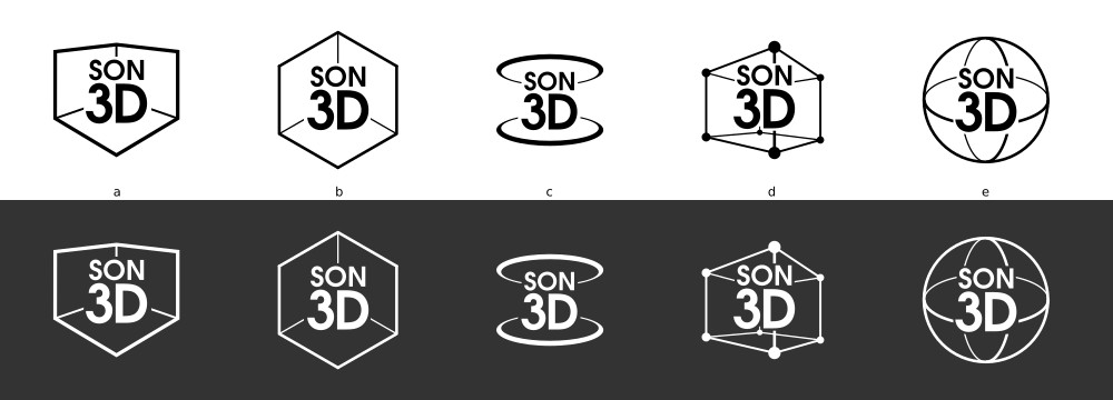 Propositions pour le logo Son 3D