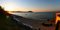 Panoramique de la plage de Calvi, miniature.