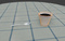 Café sur une nappe, vue de travail en 3D